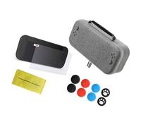 Hattba Shockproof Case with Thumb Grips Screen Protector for for NS 2 Gaming Systems Dustproof Soft Interior Game Console Carrying Case