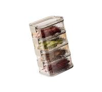 Hattba Stacking Spices Container Leakproof Kitchen Storage Box For Dry Ingredients Space Efficient Seasoning Organization Tool Stackable And Seasoning Container