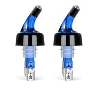 Hattba Stainless Steels Ball Wine Dispenser Spout 30ml Exact Pouring Device Leak Proof Pour Spout Automatic Measured Pourer Leak Proof Wine Pourer With Steels Ball