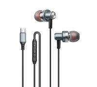 Hattba Type C In Ear Headphones Digital Decoding And Noise Reduction Enhances Bass Earphones Durability Enhances Sound Type C Earphones