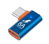 Hattba Universally Metal USB Type C Converters PD100w Fast Charging 480Mbps Data Transmission For Multiple Electronics Lightn To Type C Adapter