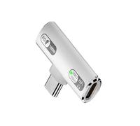 Hattba USB C To Headphone Adapter 2 In 1 Auditory And Charging Double Type C PD100w 10Gbps Fast Charging Headphone Adapter