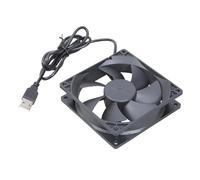 Hattba USB Electronic Cooling Fan Low Noise Computer Electronic Brushless Home Office Networking Equipment Sound Video Low Noise PC Case