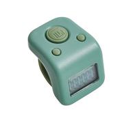 Hattba Waterproof Handheld Counter 6Digits Number Count Clickers Counter,Hand Digital Counters Clickers Pitches Counter-Green
