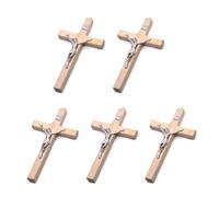 Hattba Wooden Christ For Cross Suffering Statue Religious Prayer Crucifix Pend Stickers Thanks
