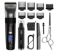 Hatteker Hair Clipper Beard Trimmer Nose Hair Trimmer Long Hair Trimmer