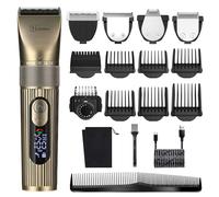 Hatteker Men's Beard Trimmer Professional Cordless Hair Clipper Shaver Detail Trimmer for Men Waterproof 4 in 1