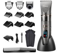 Hatteker Professional Hair Clipper Cordless Clippers Hair Trimmer Beard Trimmer