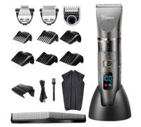 Hatteker Professional Hair Clipper Cordless Clippers Hair Trimmer Beard Trimmer