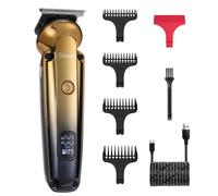HATTEKER Professional Hair Clippers Mans Barber Hair Trimmer Electric Hair Cutter Cordless Waterproof Hair Cutting Kit