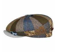 Hatteras Barista Patchwork Flat Cap by Stetson