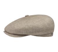 Hatteras Classic Linen Flat Cap by Stetson