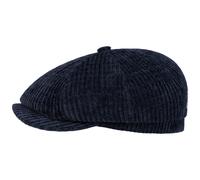 Hatteras Corduroy Jersey Flat Cap by Stetson