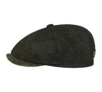 Hatteras Dark Paisley Flat Cap by Stetson