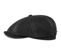 Hatteras Denim Garage Flat Cap by Stetson