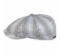 Hatteras Fresh Stripes Flat Cap by Stetson