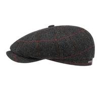Stetson Headwear Stetson Hats Hatteras Gallanger Wool Flat Cap - Grey