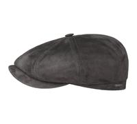 Hatteras Goat Suede Flat Cap by Stetson