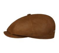 Hatteras Goat Velour Flat Cap by Stetson