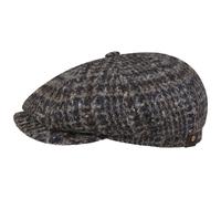 Hatteras Hoback Virgin Wool Flat Cap by Stetson