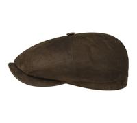Hatteras Oily Goat Flat Cap by Stetson