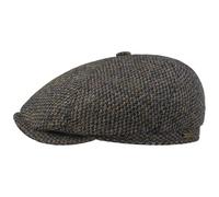 Hatteras Portrush Wool Flat Cap by Stetson
