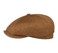 Hatteras Soft Herringbone Flat Cap by Stetson