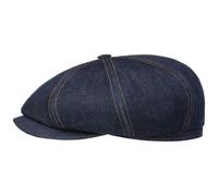 Hatteras Sustainable Jeans Flat Cap by Stetson