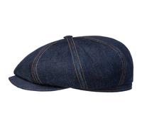 Hatteras Sustainable Jeans Flat Cap by Stetson