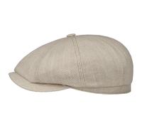 Hatteras Sustainable Uni Twill Flat Cap by Stetson