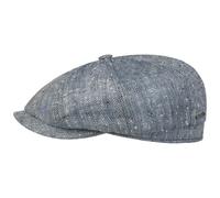 Hatteras Tweed Herringbone Flat Cap by Stetson