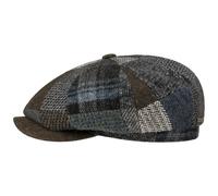 Hatteras Viscott Patchwork Flat Cap by Stetson