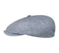 Hatteras Winhall Silk Flat Cap by Stetson