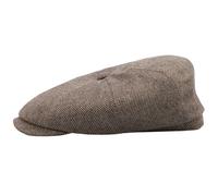 Hatteras Wool Flat Cap - Brown M
