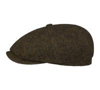 Hatteras Wool Melange Flat Cap by Stetson
