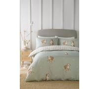 Fusion Hattie Cockerpoo Green Bedding Set - Single
