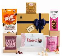 Hattie's Gifts Luxury Vegan Hamper with Sweet & Savoury Vegan Snacks