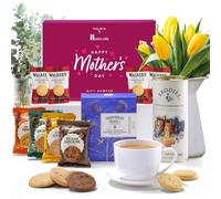 Hattie's Gifts Mothers Day Scottish Hamper - Luxury Afternoon Tea Gift Set for Mum, Wife, or Nana - Includes Famous Edinburgh Tea Drum, Shortbread House of Edinburgh & More