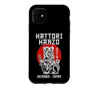 Hattori Hanzo Japanese Foo Dog Komainu Guardian Lion Samurai Case for iPhone 11