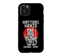 Hattori Hanzo Japanese Foo Dog Komainu Guardian Lion Samurai Case for iPhone 11 Pro