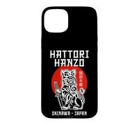 Hattori Hanzo Japanese Foo Dog Komainu Guardian Lion Samurai Case for iPhone 15 Plus