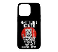 Hattori Hanzo Japanese Foo Dog Komainu Guardian Lion Samurai Case for iPhone 15 Pro Max