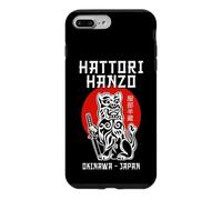 Hattori Hanzo Japanese Foo Dog Komainu Guardian Lion Samurai Case for iPhone 7 Plus/8 Plus