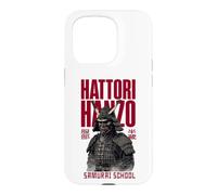 Hattori Hanzo Samurai School Japanese Shogun Warrior Kanji Case for iPhone 15 Pro