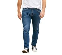 Hattric Mens Harris Slim Stretch Jeans Light Blue (UK, Waist & Inseam, 34, 34, Light Blue)
