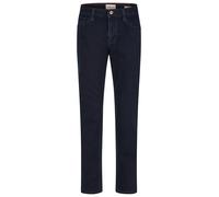Hattric Mens Jeans Parker Straight Leg Ultra Flex Blue/Black (UK, Waist & Inseam, 36, 30, Blue/Black)