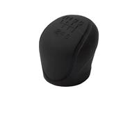 HattusaShield 6 Speed Gear Knob Cover, Universal Car Anti Slip Manual Transmission Handle Cover, Upgraded TPU Elastic Silicone Gear Stick Head, Suitable for Manual Automatic Car Shift Knob (Black)