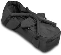 hauck 2 in 1 Carrycot & Footmuff, Black - Universal Fit for Most Pushchairs & S