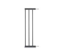 hauck 21 cm Safety Gate Extension, Dark Grey - with Connectors for Pressure Fit Door Gates & Stair Gates Open N Stop 2, Autoclose N Stop, Open N Stop KD, Metal