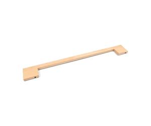 Hauck 9 cm Beech Wood Extension Compatible with Clear Step Easyclose Eco Door & Stair Gate for Children & Dog Gate, 76 cm High, Includes Connecting Pins